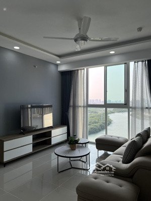 cho thuê căn hộ belleza q7-102m2,3pn+ full nội thất mới cao cấp+ view trực diện sông-giá chỉ : 15tr