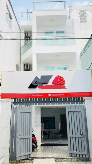 sẵn hđt 25tr/tháng ! mặt tiền kinh doanh phan văn hân p17 q.bt 4 tầng 4,5x15m nở hậu 9m chỉ 16,x tỷ