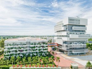 cặp 02 lô liền kề ngang 12m sát đại học fpt - hướng đông được xây 5 tầng lh 