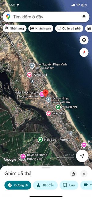 bán đất giá cực tốt tại đường lạc long quân, đối diện ra bãi tắm an bàng