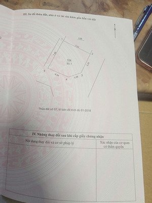 lô góc vạn phúc thanh trì 50.1m, ô tô đỗ cửa