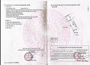 Bán đất Hữu Bằng - Kiến Thụy - Hải Phòng