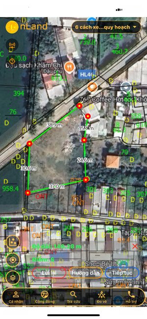 bán đất lương định của vĩnh thạnh nha trang