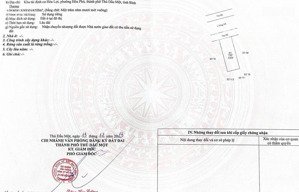 cần bán gấp lô đất mặt tiền đường n8 tđc hoà lợi a, phường bình dương , tp hồ chí minh