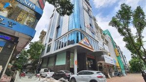 cần bán gấp nhà lô góc mặt phố hoàng quốc việt - 175m2 x 7t - mt 8m - vị trí đẹp - kd sầm uất