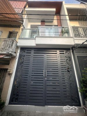 nhà 3.5 x 11m trệt 1 lầu mới hẻm 4m đường hậu giang p12 q6