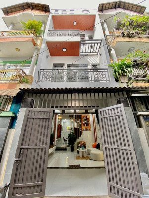 bán nhà phố mới keng 4,2mx14m. xây 2 lầu hẻm 5m đường ta5, phường thới an, q12. lh 