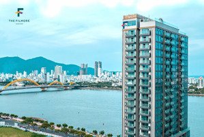 cho thuê ch mới tầng cao 1pn vào ở ngay the filmore 51m2, nội thất cao cấp view sông hàn sân bay