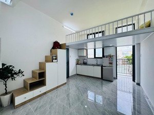 cho thuê phòng giá rẻ full nội thất mới xây - ban công ngay phan văn hớn - tô ký - cvpm quang trung