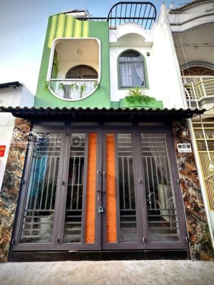 siêu phẩm nhà phố gò vấp ngay chợ hạnh thông tây hẻm 4m 3 phòng ngủ