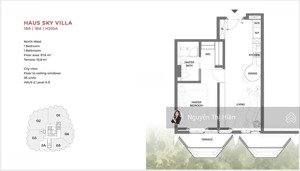 bán căn hộ 1pn sky villas tại haus đà lạt