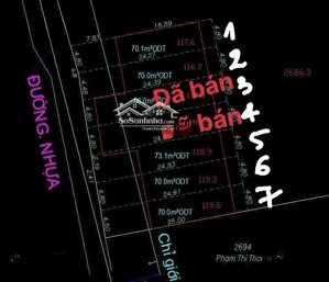 còn 5 lô 117-120m2 mặt tiền đông hòa dĩ an giá đầu tư 4 tỷ 449 triệu