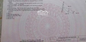 kẹt tiền bán đất bình hoà gần kcn vsip 1 , đường nguyễn du dt 126m chỉ 30p về sài gòn