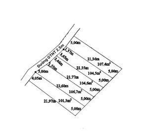 105m2 thổ cư đường đan oto 395tr khu nhà đông dân tại Xã Bình Lãng Tân Trụ Long An