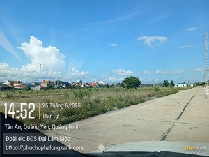 bán đất 150m2 khu phố thống nhất 2, phường tân an, quảng yên cửa ngõ dự án hạ long xanh