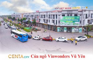 shophouse centa city 75m2 - vị trí vàng - 6,6x tỷ giá cực tốt ngay tại trung tâm vsip hải phòng