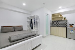 phòng studio full nt 4,3 triệu - có thang máy, bảo vệ, máy giặt chung