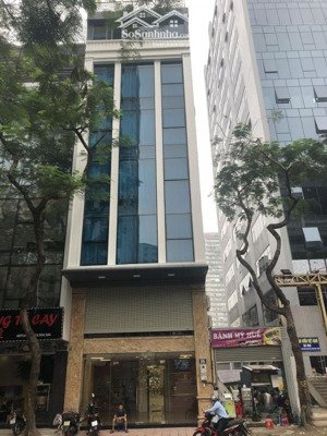 siêu phẩm building mặt phố nguyễn chánh 70mx8t- thang máy, thông sàn- vỉa hè -giá 50.9 tỷ