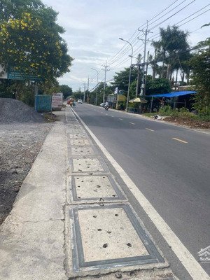 đất mặt tiền bến than (7x35),thổ cư 100m,nở hậu 9m, hoà phú, củ chi, giá 6 tỷ