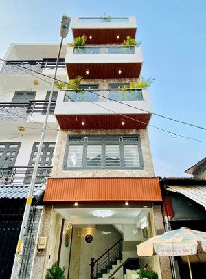 siêu hiếm nhà 1 trệt 3 lầu hoàng sa tân bình 55m2, gần bờ kè. hẻm 5m, sổ riêng