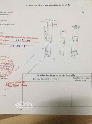 bán nhà 3 tầng đường trần cao vân, thanh khê, đà nẵng. 123m2 giá 13,5 tỷ. lh: 