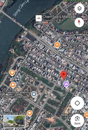 bán đất đường thái văn lung gần cầu hoà xuân b1.129 lô 2x giá 5ty850. lh: 