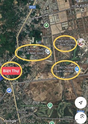 biệt thự thủ dầu một gần ngay aeon thành phố mới bình dương tặng shophouse giáp chủ độc quyền