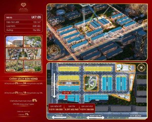 bán lô góc lk7.05 103m2 đất nền khang phát diamond từ sơn, view đẹp, giá tốt