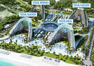 the arena cam ranh - căn hộ view biển bãi dài - tòa seb- 35.3m², giá chỉ 1 tỷ 060 bao phí