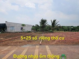120m2 đất mặt tiền đường nhựa hưng thịnh - trảng bom chỉ hơn 800tr có thổ cư