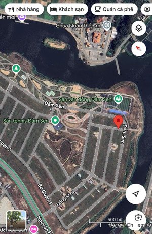 bán đất biệt thự đầm sen nam hòa xuân