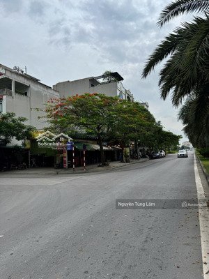 hiếm: mặt phố đường đôi đối diện shophouse vin harmony 88m2 kinh doanh