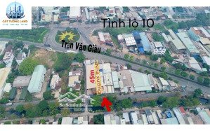 bán xưởng 200m2 mặt tiền trần văn giàu ngay vòng xoay tỉnh lộ 10 chỉ 6.5 tỷ tl tốt