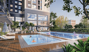 Căn hộ Bluegem Tower gần công viên Yên Sở đang hoàn thiện giao nhà đầu năm sau