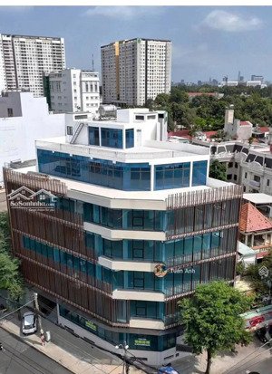 bán tòa nhà góc 2mt hoàng việt, tân bình ( 14 x 20m )hầm 7 tầng hđt 345tr/tháng_gía tốt 80 tỷ tl