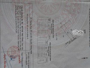 bán đất thổ cư 123.2m2 - cần thạnh, cần giờ