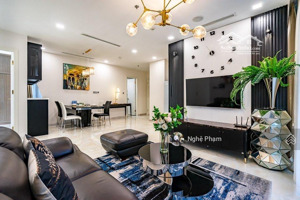 cho thuê gấp căn hộ 3 phòng ngủ vinhomes golden river. nội thất đơn giản, đẹp, hiện đại. 