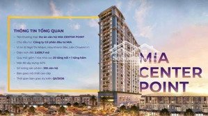 ra mắt quỹ căn tại mia center point giá chỉ từ 2,5 tỷ! giá tốt chưa từng có chất lượng chạm đỉnh