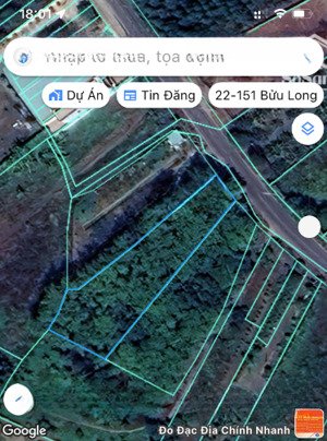 bán đất mặt tiền đường ông bình sổ sách rõ ràng giá tốt đầu tư - dt 1.329m2 - giá 6,5tr/m2