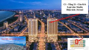 chỉ với 2.628 tỷ/ căn studio bàn giao full nội thất liền tường cách biển mỹ khê 200m - sun costa