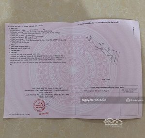 bán đất mặt tiển đường dt 742 ( 30 x 80 ) 260m2 thổ cư , phường vĩnh tân tp , tân uyên , bình dương