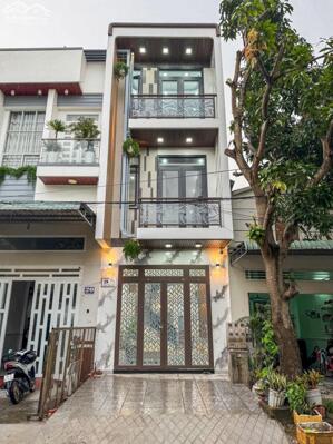 Nhà 1 trệt 2 lầu xây mới đường Chu Văn An, Khu Dân Cư Thới Nhựt 2