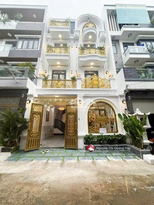biệt thự phố có thang máy - sang trọng, đẳng cấp - 6,5m x 13m đường 8m huỳnh tấn phát giá 9,8 tỷ