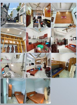 nhà 4 tỷ 2t mái đúc btct 4pn, p8, gò vấp