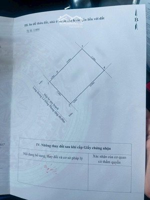 bán lô đất 425m2 mặt đường lê hồng phong, thành phố hải phòng, gần lẩu dê phượng chi