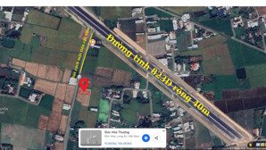 đất mặt tiền dt 823d mở rộng 40m ngay vin hậu nghĩa, chỉ từ 9tr/m2 - full thổ cư - giá đầu tư f0