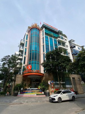 cho thuê nhà mp dịch vọng hậu - cầu giấy, 160m2 x 8t, 1 hầm, lô góc 2mt, thông sàn, thang máy, pccc