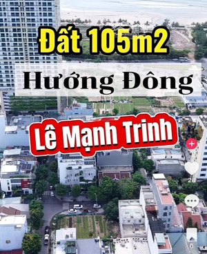 còn sót lô nhà phố 103m2 đường lê mạnh trinh, cách biển mỹ khê 200m