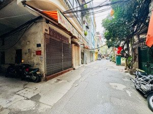 bán nhà nguyễn an ninh, 56m2 x 5 tầng mặt tiền 4.3m, mặt ngõ kinh doanh, ô tô vào nhà, thoáng sau