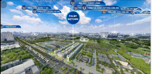 quỹ căn vip 75m2,81m2 dự án palmy biztow hdb thanh trì. lô góc 2 mặt tiền, vườn hoa *giá tốt nhất*